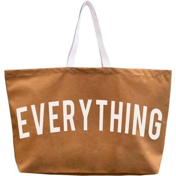 Beach Totes Reusable Bag Brown - Picture 1 of 7